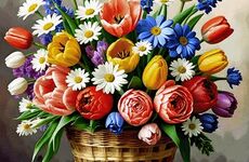 لوازم بافت طرح گل و گلدان-یگانه فراز